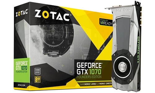 Zotac GeForce GTX 1070 Founders Edition 8GB