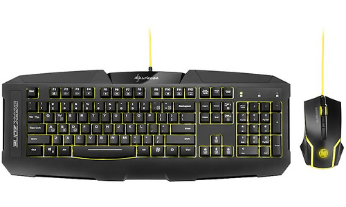 Sharkoon Shark Zone GK15 Gaming kit (US) Black