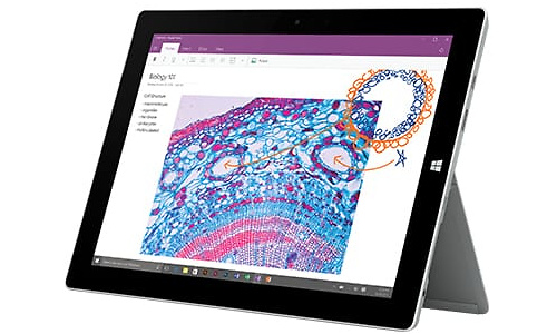Microsoft Surface 3 64GB (Atom X7, 4GB, Win 10 Pro, Typ Cover)