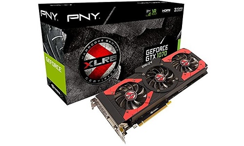 PNY GeForce GTX 1070 XLR8 Gaming OC 8GB