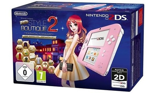 Nintendo 2DS Pink/White