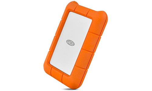 LaCie Rugged 1TB Mobile Drive Silver/Orange