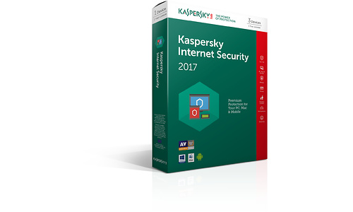 Kaspersky Internet Security 2017 Base Multi Device 3-user 1-year (NL)