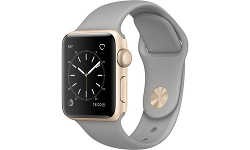 Apple Watch Series 1 38mm Gold Sport Band Grey
