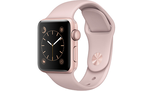 Apple Watch Series 2 38mm Rose Gold Sport Band Rose Gold
