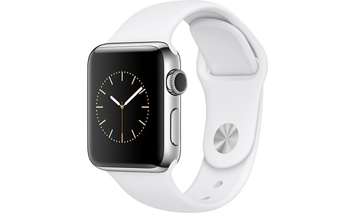 Apple Watch Series 2 42mm Silver Sport Band White