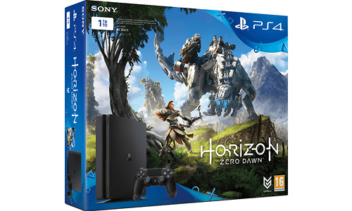 Sony PlayStation 4 Slim 1TB + Horizon: Zero Dawn