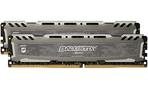 Crucial Ballistix Sport LT Grey 16GB DDR4-2666 CL16 SR kit