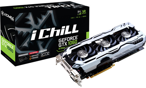 Inno3D GeForce GTX 1060 iChill X3 V2 6GB (9Gbps)