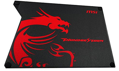 MSI Thunderstorm Aluminum Gaming Mouse Pad