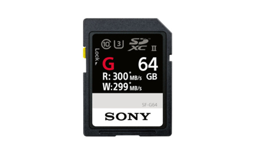 Sony Professional SDXC UHS-II 64GB (300/299 MBps)
