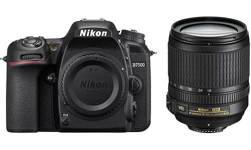 Nikon D7500 18-105 kit Black