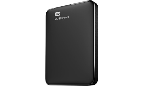Western Digital Elements Portable SE 4TB Black