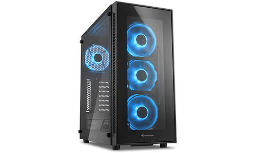 Sharkoon TG5 Blue LED Window