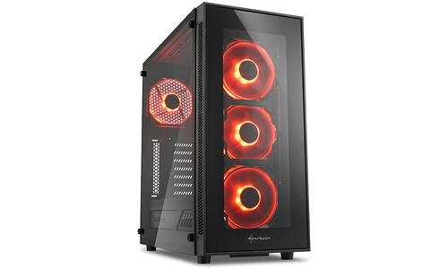 Sharkoon TG5 Red LED Window