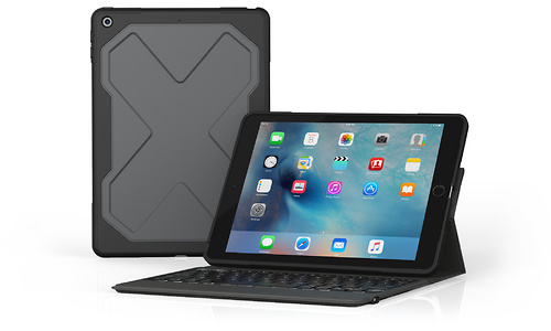 Zagg Rugged Messenger Folio Keyboard Apple iPad 9.7 (2017)