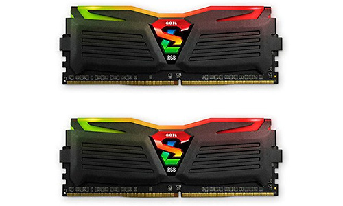 Geil Evo Super Luce RGB LED Black 16GB DDR4-2400 kit