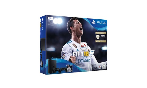 Sony PlayStation 4 Slim 1TB + 2 Controller + Fifa 18