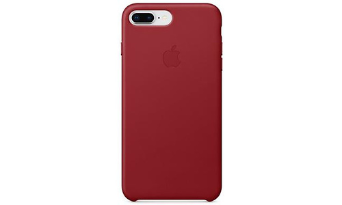 Apple iPhone 8 Plus/7 Plus Leather Case (Red)