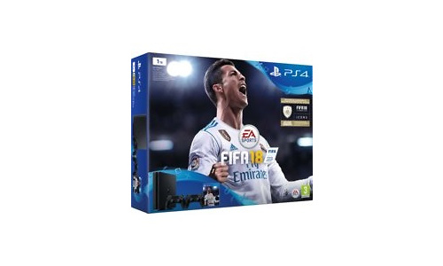 Sony PlayStation 4 1TB + Fifa 18 Ronaldo Edition