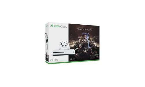 Microsoft Xbox One S 1TB + Shadow of War Bundle