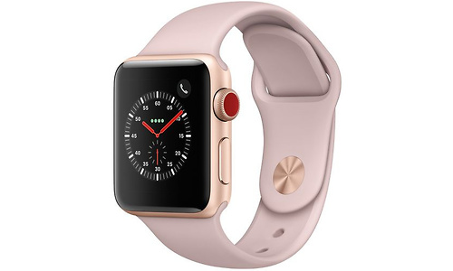 Apple Watch Series 3 38mm Aluminuim Gold + Sport Loop Sandrosa