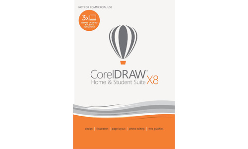 Corel CorelDRAW Home & Student Suite X8 3-user Download (NL)