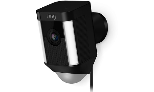 Ring Spotlight Cam Wired Black