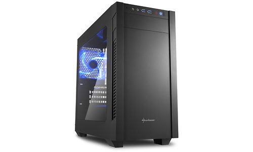 Sharkoon S1000 Window Acryl Black