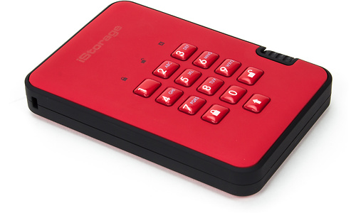 iStorage diskAshur 2 SSD 256GB Red