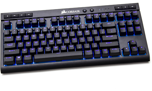 Corsair Gaming K63 Wireless Blue LED Cherry MX Red Black (US)