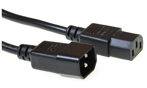 ACT C13 C14, 3m Black