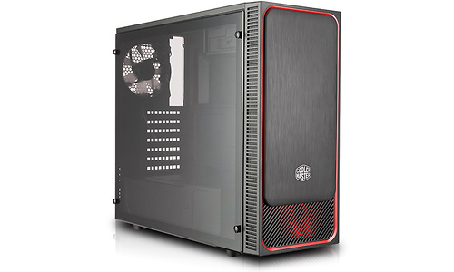 Cooler Master MasterBox E500L Window Black/Red