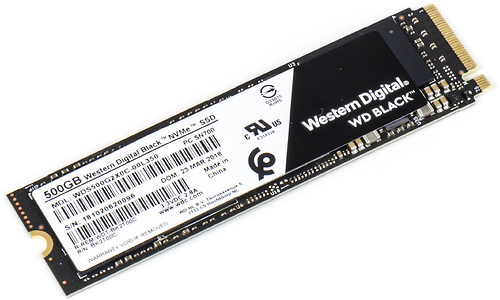 Western Digital Black 2018 NVMe 500GB