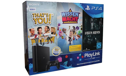 Sony PlayStation 4 Slim 500GB + PlayLink 500GB WiFi Black