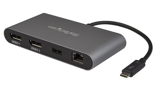 StarTech.com Mini Thunderbolt 3 Dock Dual 4K 60Hz