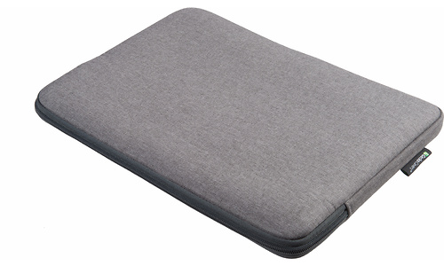 Gecko Zipper Sleeve Laptop 17' Grey