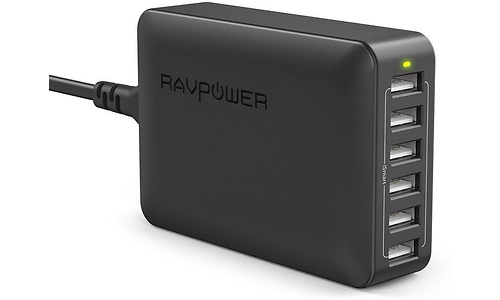 RAVPower 60W 6-Port USB Charger