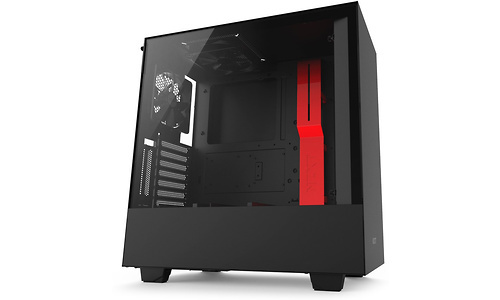 NZXT H500i Matte Black/Red