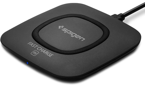 Spigen Essential F301W Wireless Charger Ultra Slim for Universal Black