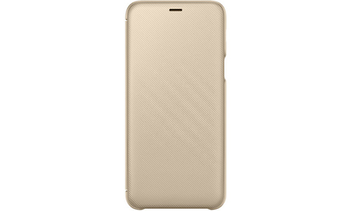 Samsung Galaxy A6 Plus 2018 Wallet Cover Book Case Gold