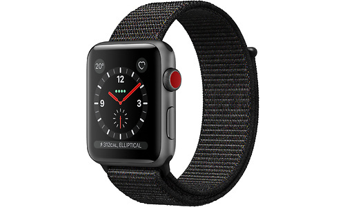 Apple Watch Series 3 4G 38mm Sport Loop Black/Space Grey