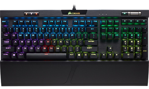 Corsair K70 RGB MK.2 Cherry MX-Red Black (US)