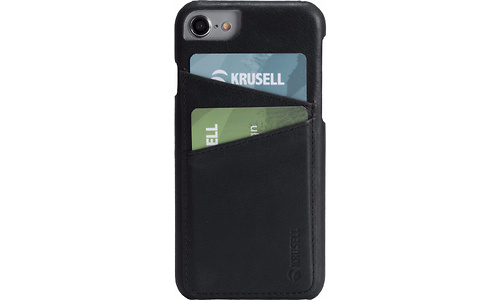 Krusell Sunne Card Apple iPhone 8 Back Cover Black