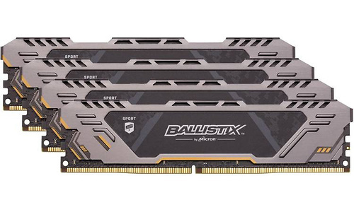 Crucial Ballistix Sport AT 64GB DDR4-2666 CL16 quad kit