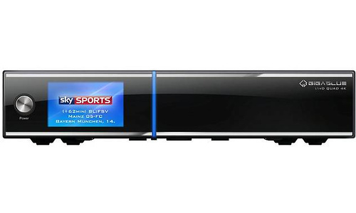 GigaBlue UHD Quad 4K Receiver Black