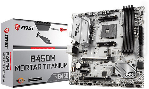 MSI B450M Mortar Titanium
