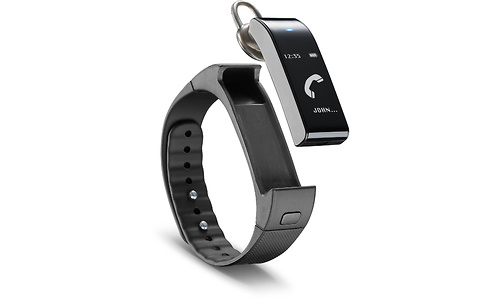 Cellularline Easy Fit Talk Wristband Activity Tracker Black