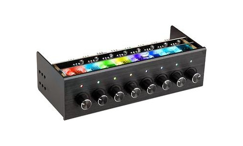 Lamptron FC8 Fan Controller 5.25" Black