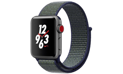 Apple Watch Nike+ 2017 GPS 4G 38mm Space Grey Sport Loop Midnight Fog